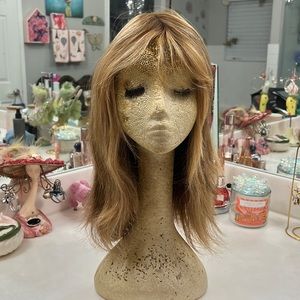 Gorgeous Pre-owned Human Hair Shevy Wig/Sheitel!